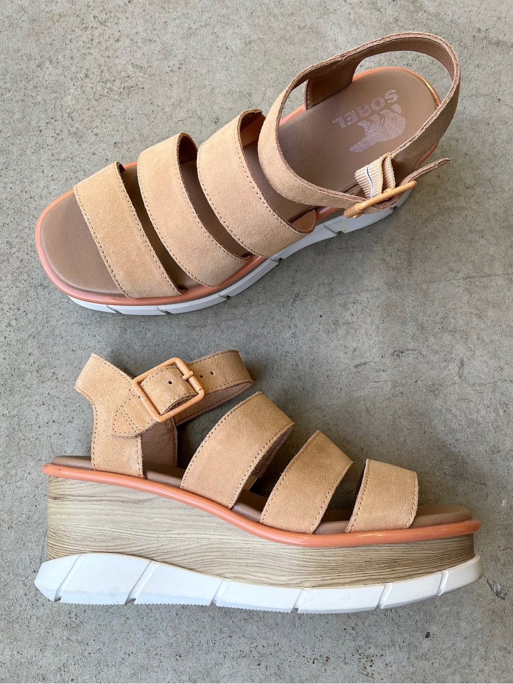 🆕 Listing!  Sorel | "Joanie III Ankle Strap Wedge Sandal